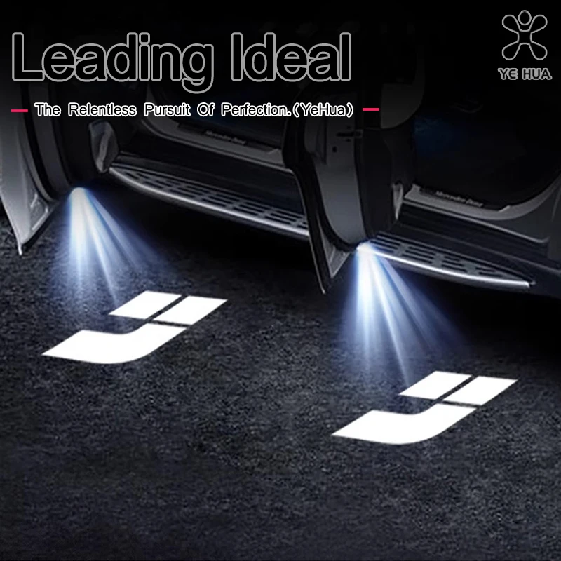 

Door welcome light For Li Xiang L7 L8 L9 2022-2025 Modify decorative atmosphere lights, laser projection lights and auto parts