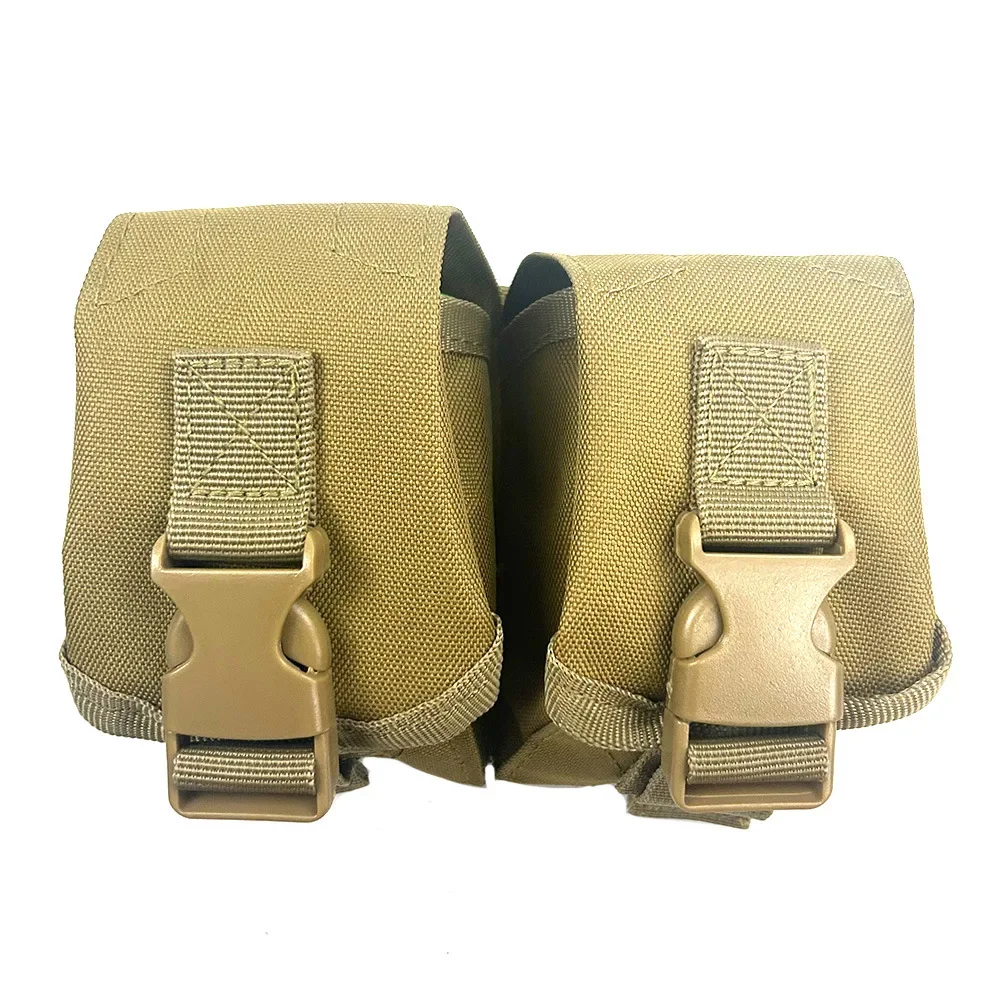 Caccia Outdoor Molle Pouch Tactical Molle granata Bag strumento a sgancio rapido Mini Mag Bag M67 Single Double LBT Airsoft