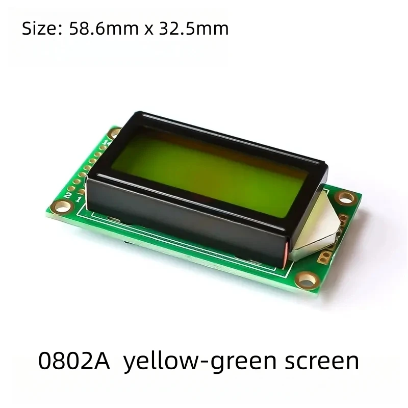 Tela LCD azul/amarelo-verde 1602A/2004A/12864B 5V LCD com luz de fundo IIC/I2C