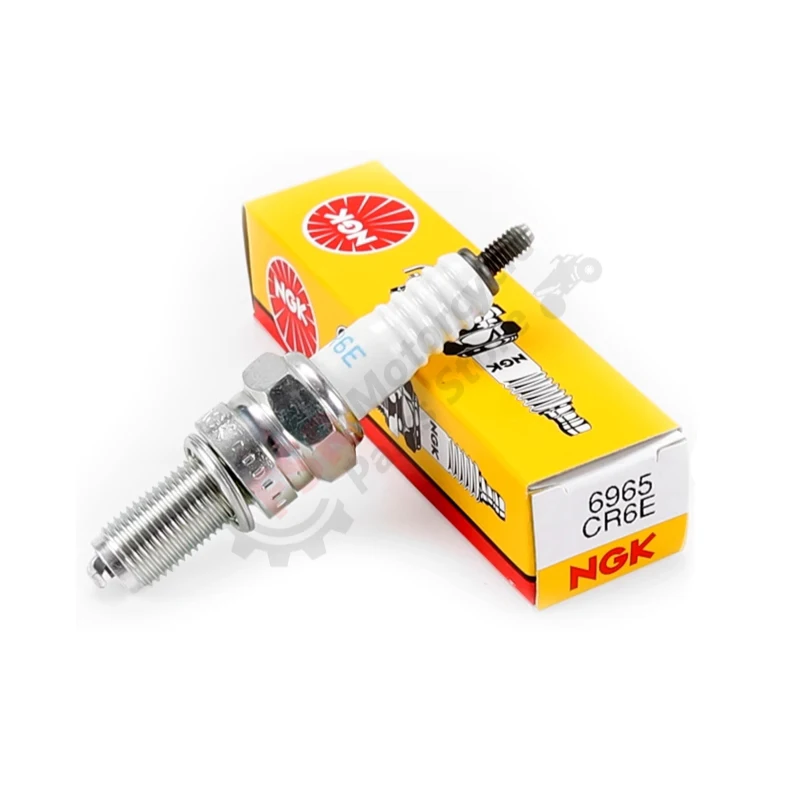 NGK original CR6E níquel oro bujía se adapta a Stels ATV 600GT 700GT 800GT Dinli DL-A160011-00 A160011-00 NGK-CR6E piezas cuádruples