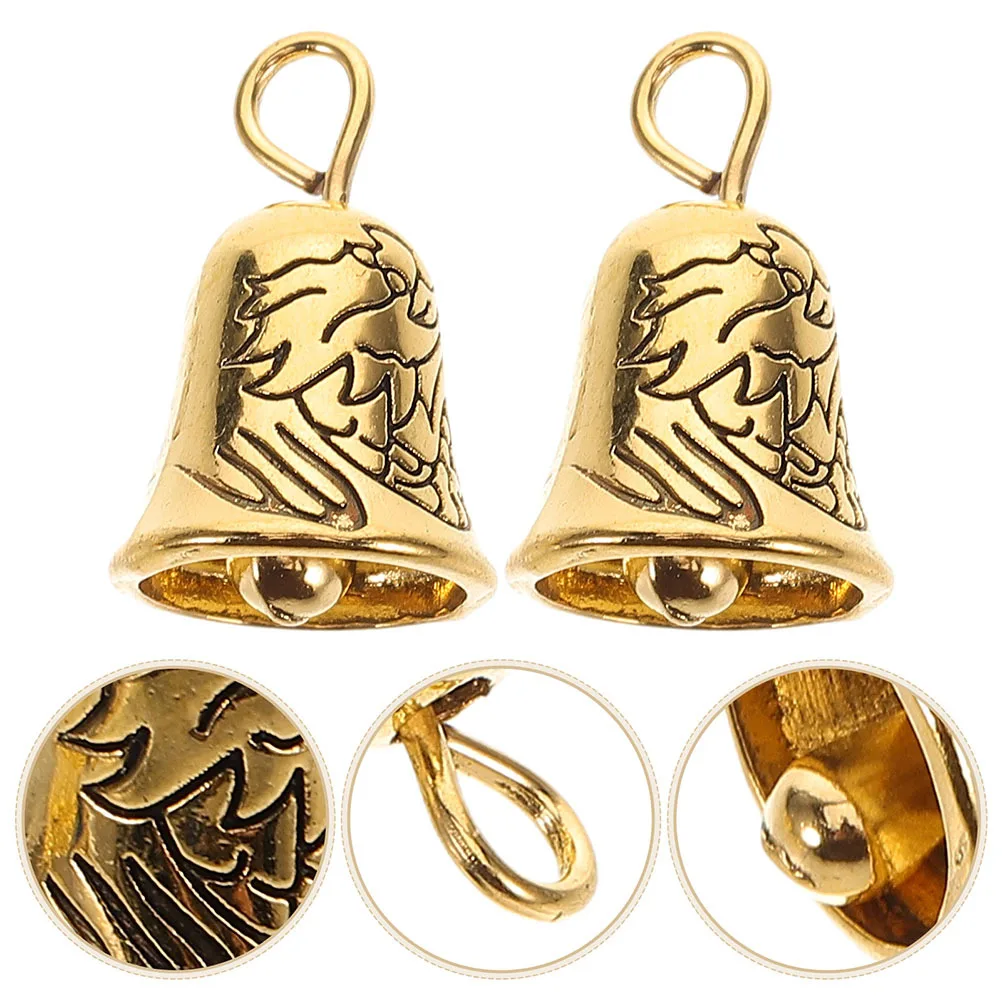 

20pcs Mini Bell Charms For Crafting Vintage Golden Bells Diy Jewelry Xmas Tree Ornaments Room Decor Wind Chime Small Craft