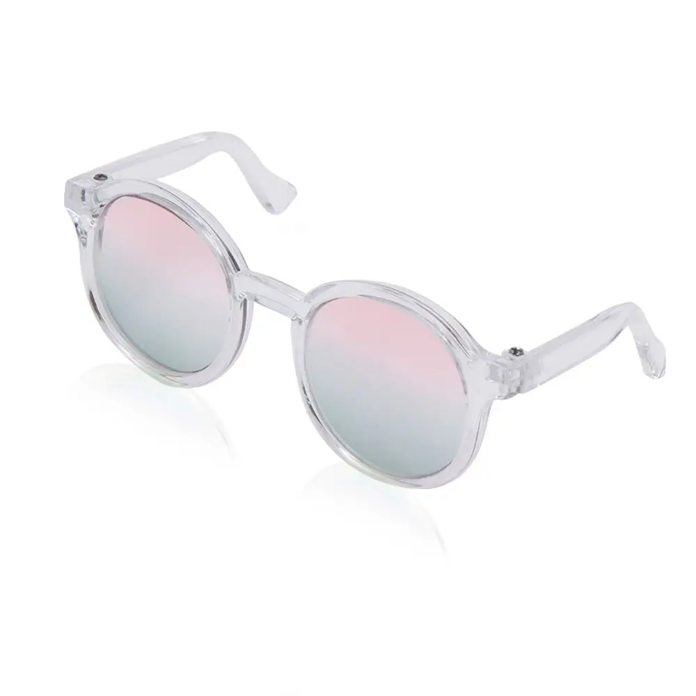 Classical Korea Changing Clothes  Decoration  Round Glasses Color Dolls Glass Accessories