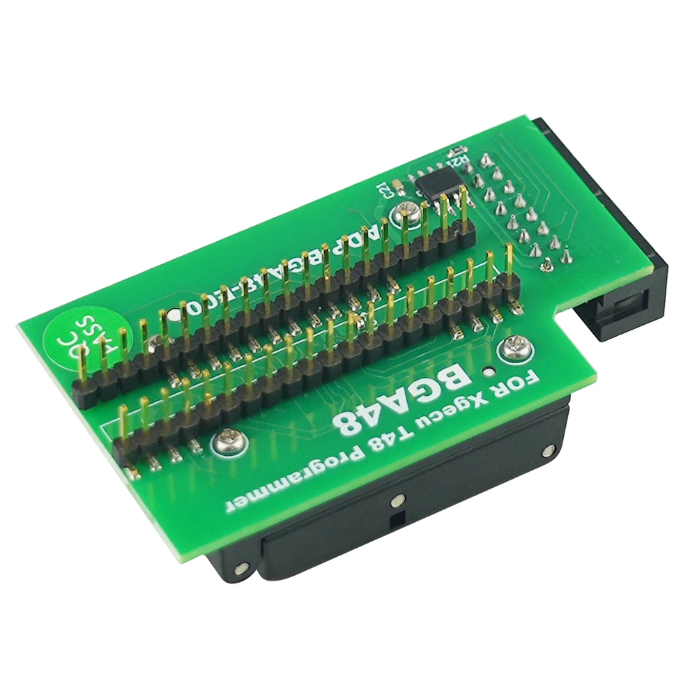 Newly Upgraded BGA63 10.5X13 mm Adapter for XGecu T48 Progammer Model: ADP-BGA63-E001 For NAND Flash BGA63 Package Of Chips