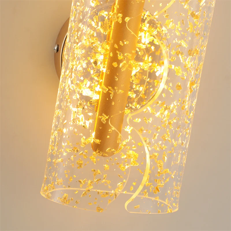 Luxury K9 Crystal Wall Sconce Bedside Indoor Light Fixtures Corridor Aisle Decor Wall Lighting For Sleeping Luminaire Home Decor