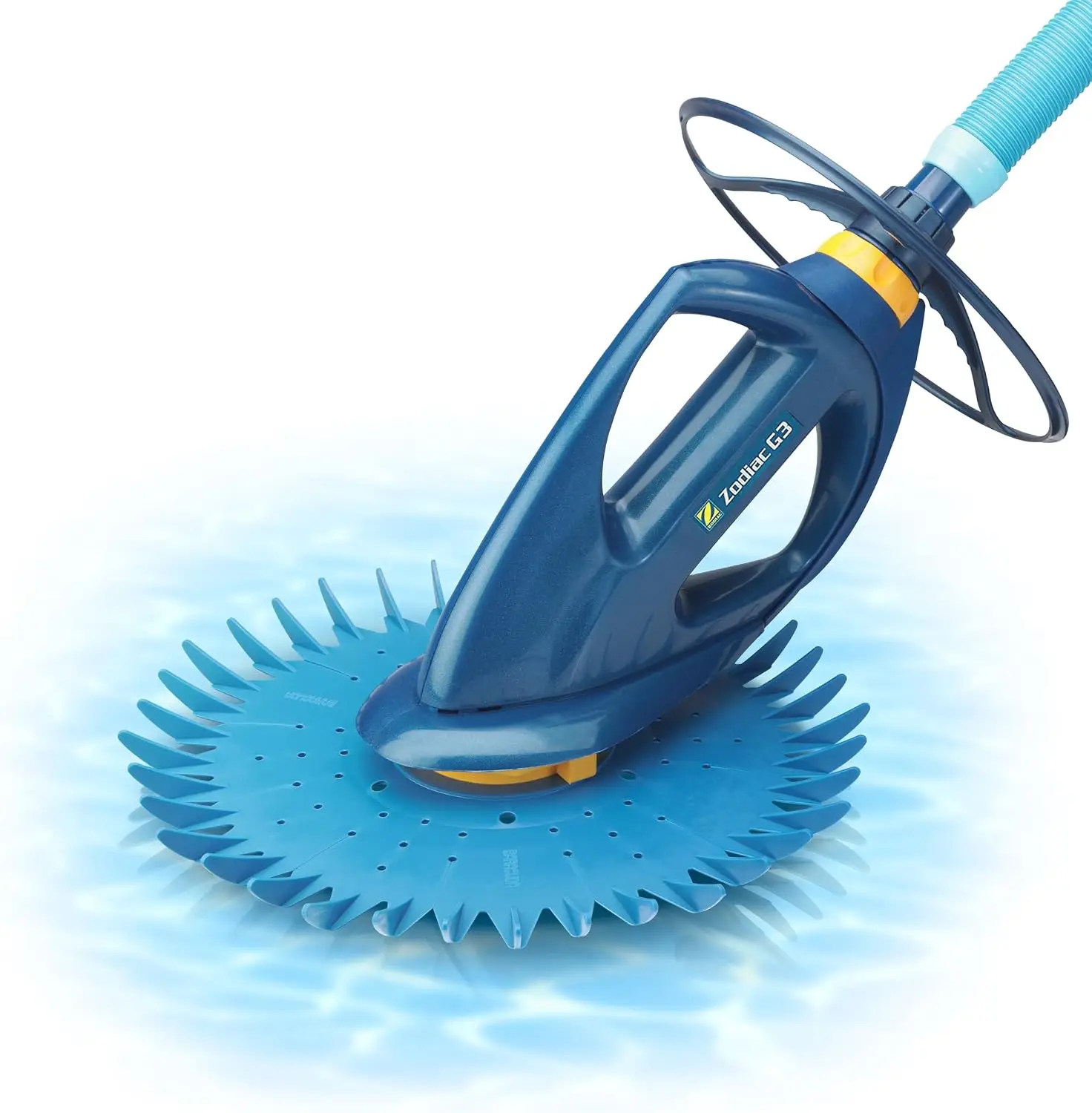 Zodiac G3 Suction-Side Inground Vacuum Pool Cleaner | Suction Cleaner for In-Ground Floors, Walls & Steps; One Moving Part