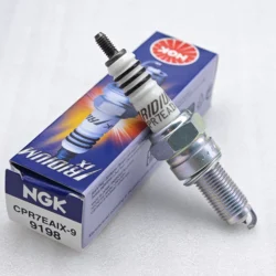 1pcs Original NGK Iridium Spark Plug CPR7EAIX-9 9198 is applicable to the new Youyue Piaoyue Kudao 155 machete LEDA125