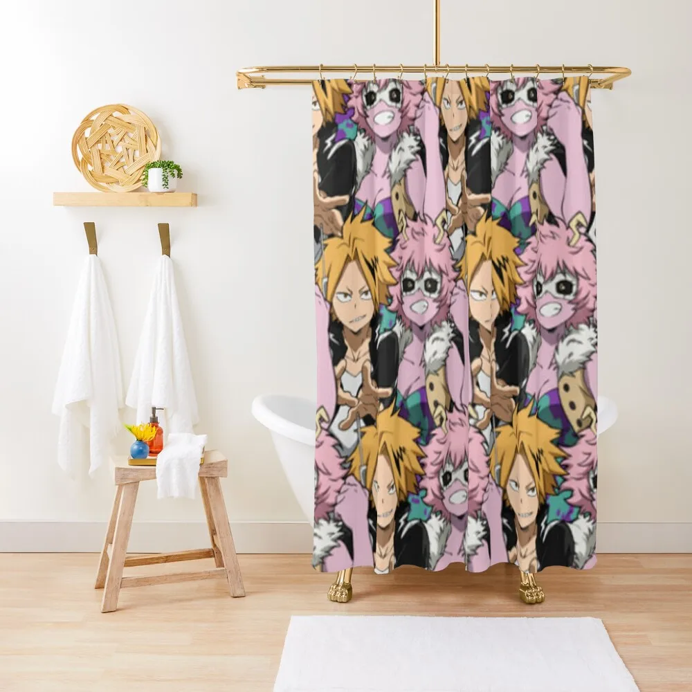 

Mina Ashido/Denki Kaminari Shower Curtain Bathroom For Shower Shower Waterproof For Bathroom Curtain