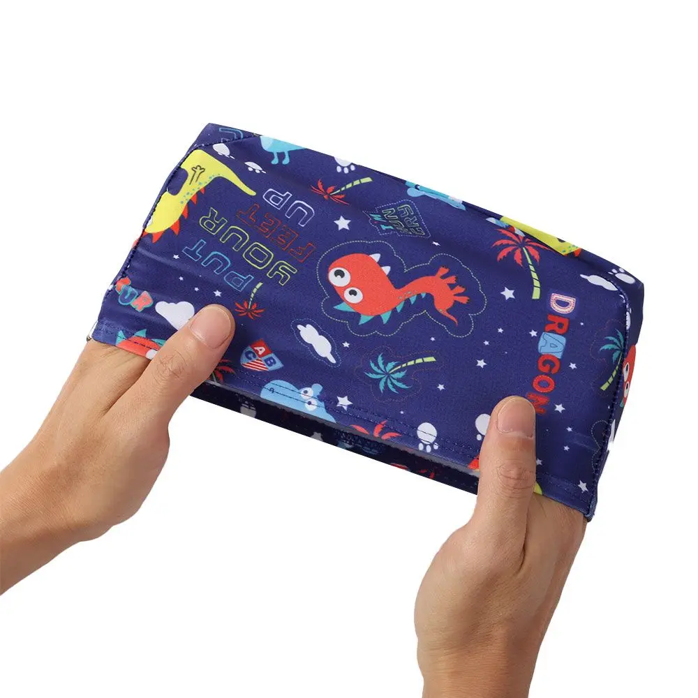 كارتون الأطفال بنين بنات نسيج عالي المرونة قبعة حمام السباحة قبعة السباحة قبعات السباحة #5