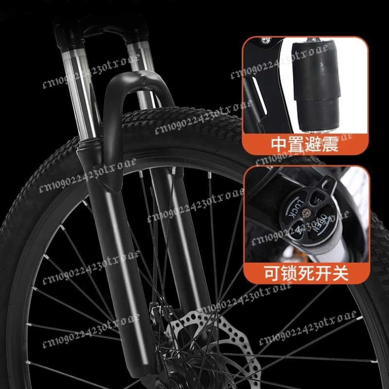 Folding Mountain Men's And Women's 26 Inch Adult Off-Road Racing Teen Sports Car Student Variable Speed Bike Disc Brake