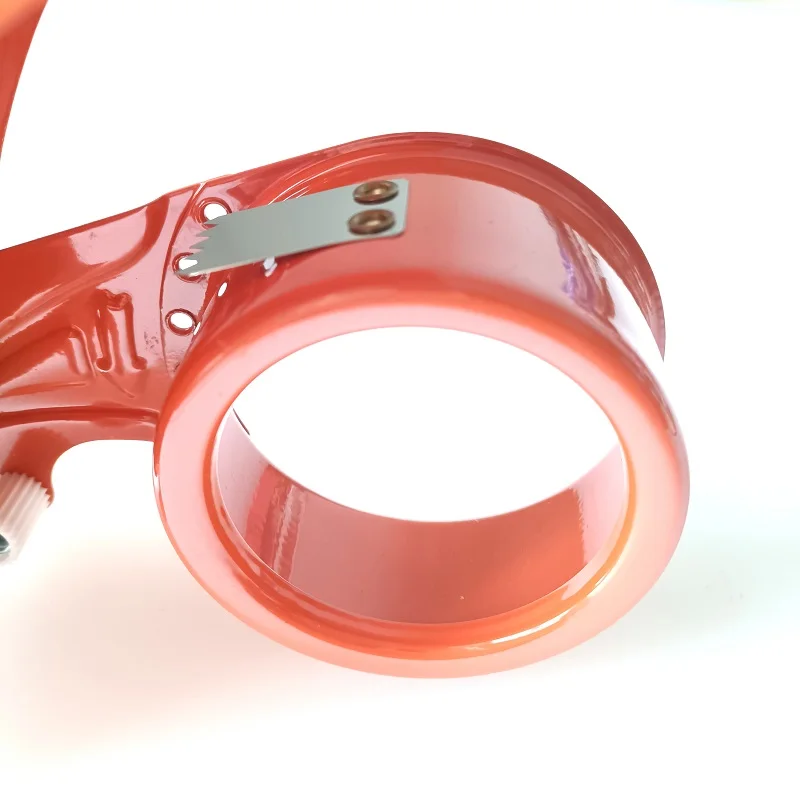 60mm Packaging Tape Dispenser 2.5" Metal Tape Cutter Packing Sealing Dispenser Cutter, Random Color