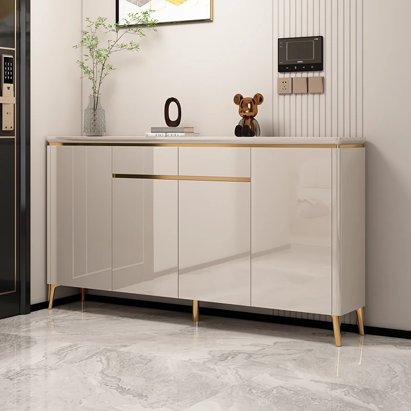 

Box Luxury Shoe Shelf Modern Vertical Slippers Storage Organizer Mobile Display Shoe Cabinet Designer Muebles Hotel Furniture