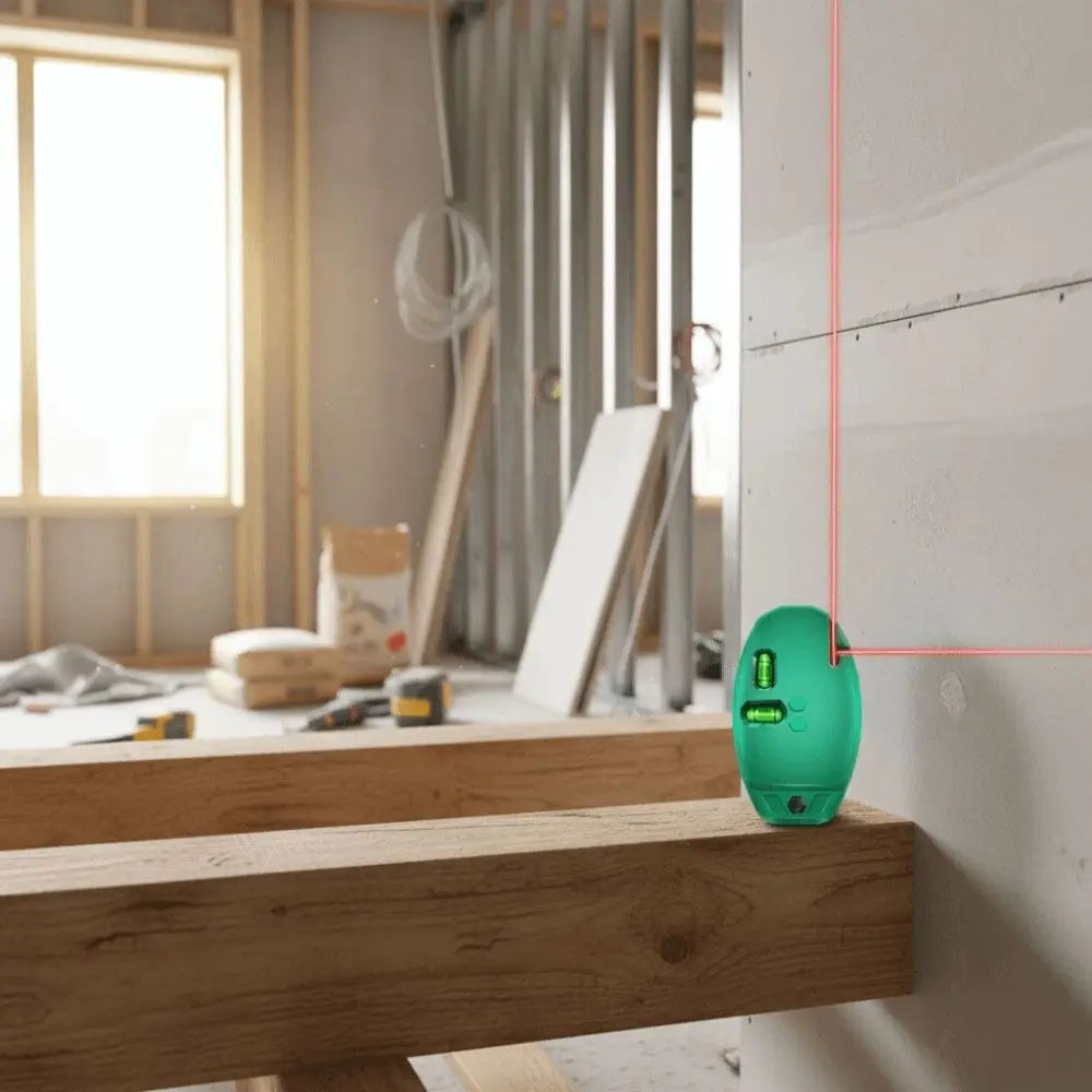 

2 Lines Laser Vertical Mouse Laser Level Horizontal Line High-precision Leveling Laser Right Angle Infrared Technology