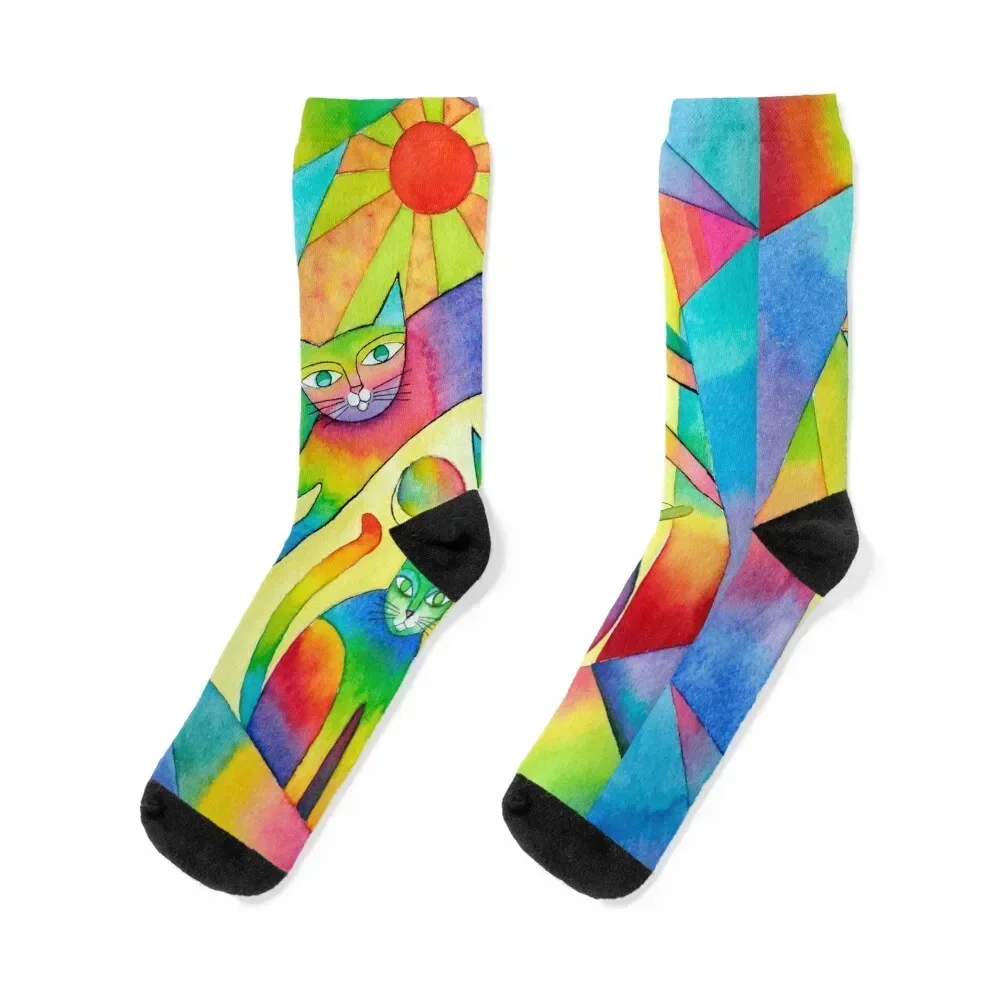 

So Happy Together Socks new year crazy loose gym Socks Girl Men's