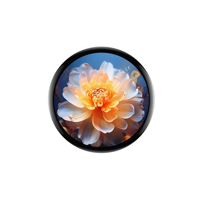 RP2350 1.75inch AMOLED Display Development Board 466*466 Resolution 65K Color Dual-Core & Dual-Architecture, Onboard Accelerome
