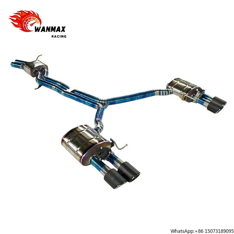 

Performance Car Exhaust System Exhaust Valved Catback for S4 B9 2012 Exhaust