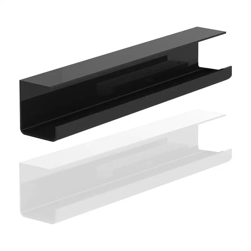 صينية إدارة الكابلات اللاصقة على الوجهين، حامل منظم الأسلاك المكتبية، إدارة الحبل تحت رف الكابلات المكتبية، مثبطات اللهب