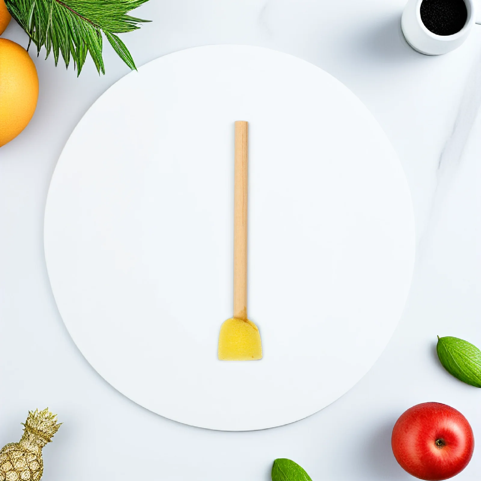 

10Pcs Art Sponges for Painting DIY Craft Kits Comfortable Grip Natural Sponge Material Reusable Foam Brushes for Creative Design