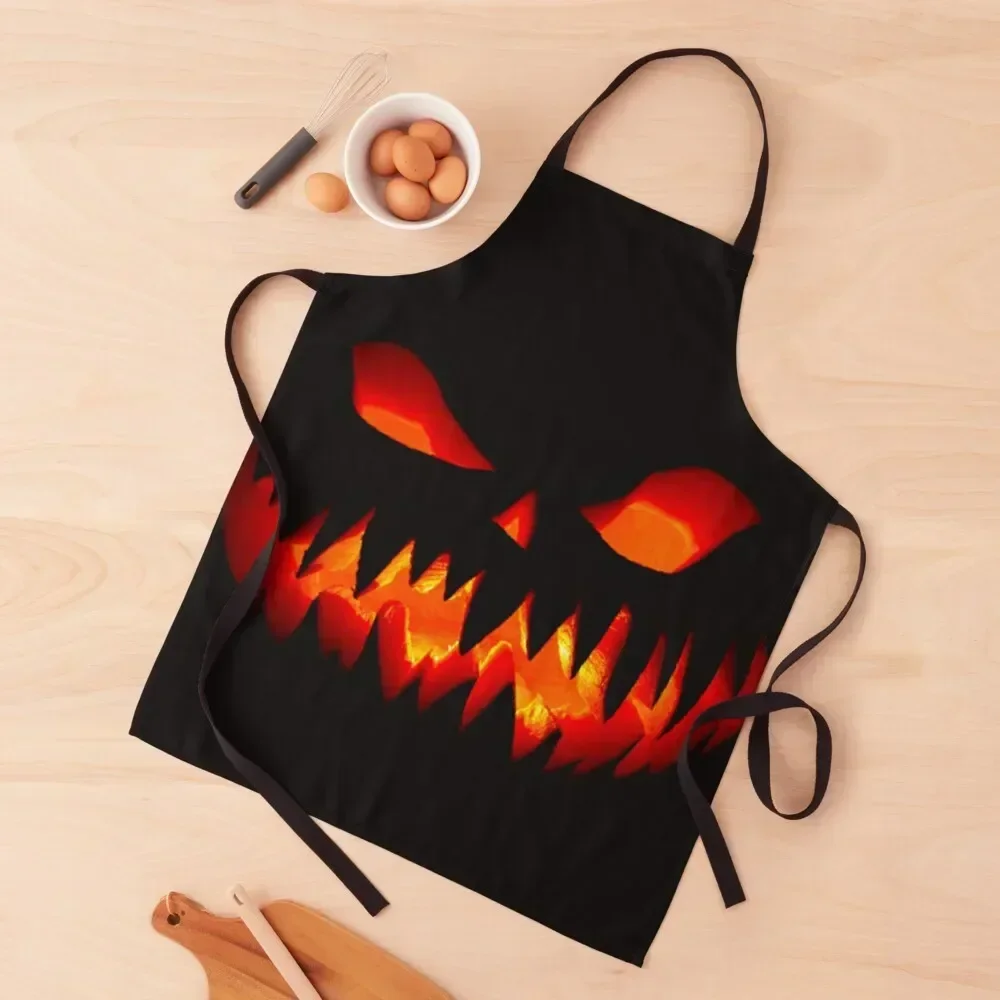 

The Infernal Pumpkin Apron Waterproof Kitchen For Women Things For The Home Sexy Novelties Kitchen And Home Apron