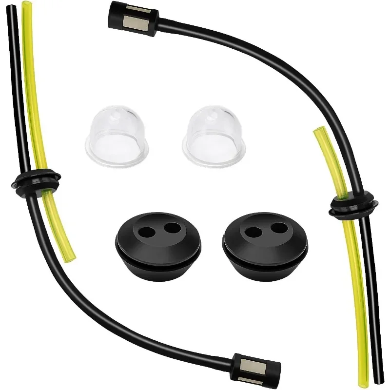 2 sets of defroster tube kit defroster tube filter universal fuel hose primer bulb for brush cutting machine