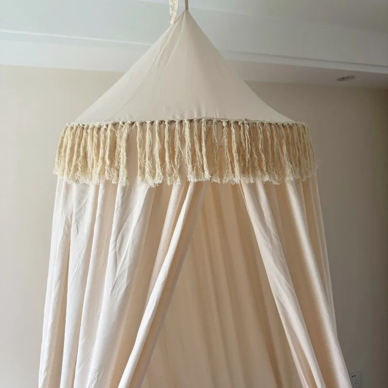 Children Mosquito Net Nordic Modern Simple Mosquito Net Beautiful Soft Single Person Bed Canopy Bedroom Textile Decoration