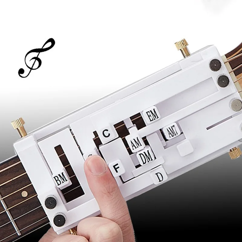 

Guitar Aid Chords Folk Guitar Trainer Guitar Accessories Beginner One-click Chord Self-learning Practice Tools Assistant Gadget