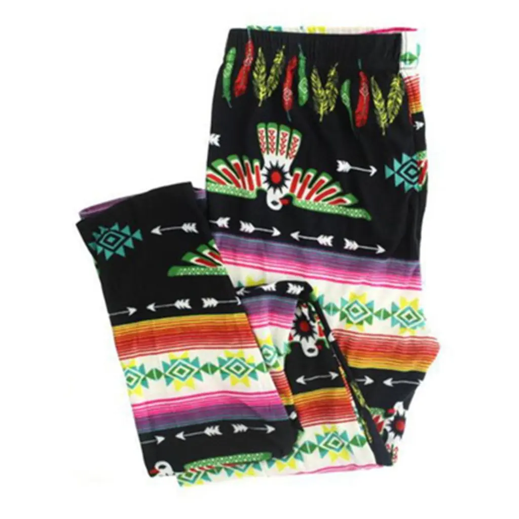 

Женские леггинсы до щиколотки, рождественская тема, тотем птицы, утягивающие брюки-карандаш в европейском и американском стиле, осенняя одежда