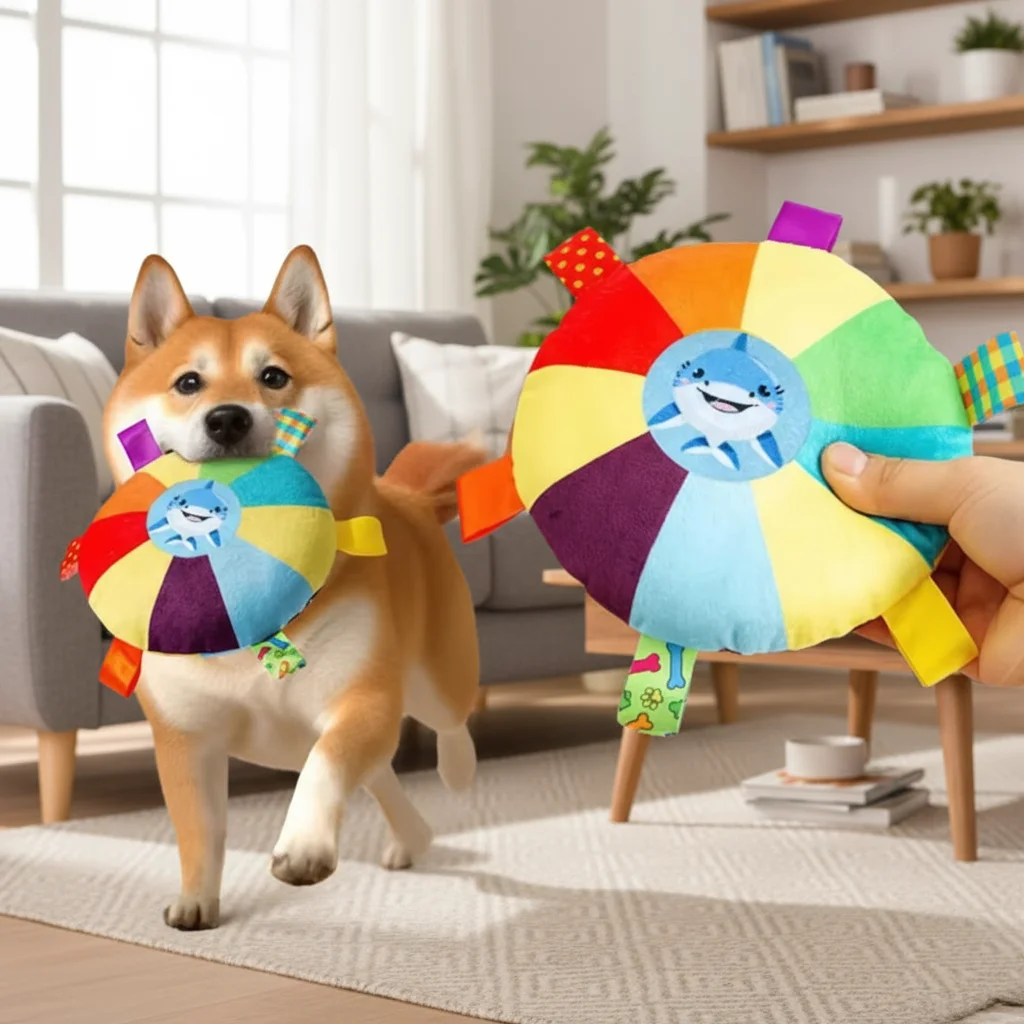 Pelota interactiva de juguete con pestañas de agarre para morder perro, pelotas para masticar, accesorios para mascotas, adiestramiento al aire libre para cachorros, suministros para mascotas de fútbol