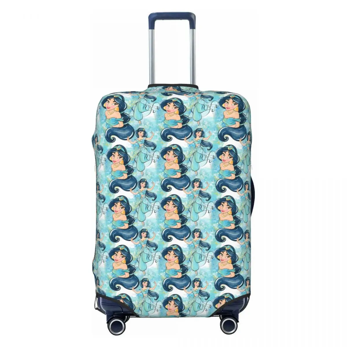 

Custom A-Aladdines Magical Lamp Mangas Luggage Cover Elastic Travel Suitcase Protective Covers Suit For 18-32 inch