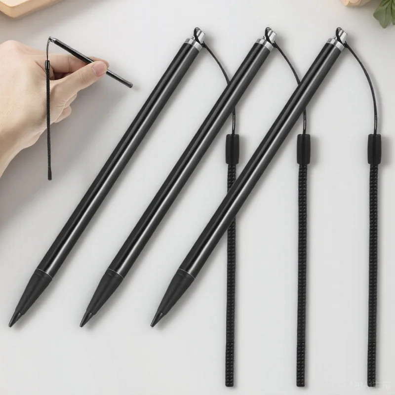 3pcs Touchscreen Stylus Pen High Precision Resistive Touch Pen With Anti-Loss Spring Rope For Navigator Pos Systems Tablet