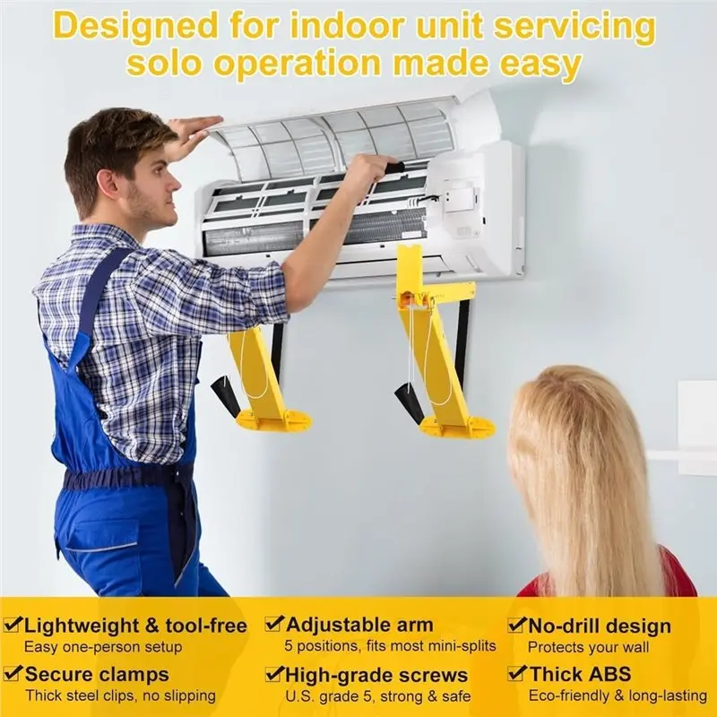 AWAH Mini Split Wall Mounting Bracket For Ductless Air Conditioner- Heavy-Duty Support, Secure Stable Indoor AC Mount