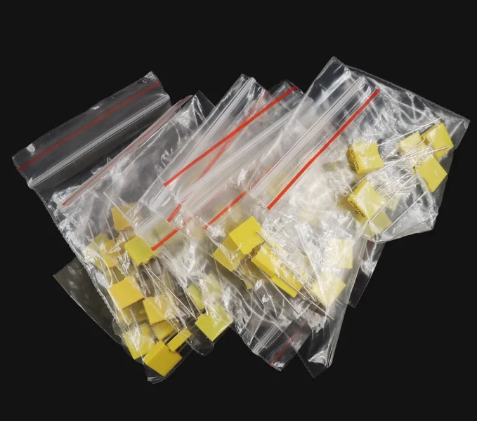 10Values x5pcs=50PCS  100v 102 152 332/472/103/333/473/104/224/474/J 0.47/0.22/0.1UF 47/33/10/4.7/3.3NF Correction Capacitor Kit