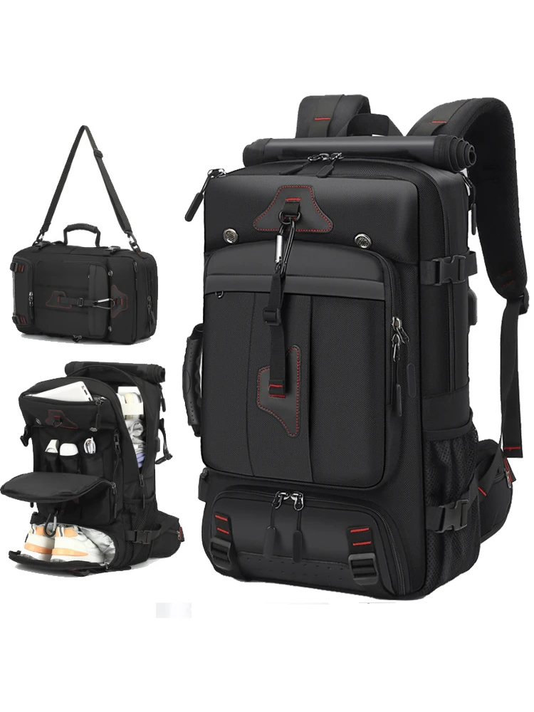 

Дорожная сумка большой емкости с двойным плечом, мужская сумка Busin ort Trip Lage, водонепроницаемая портативная сумка на одно плечо...