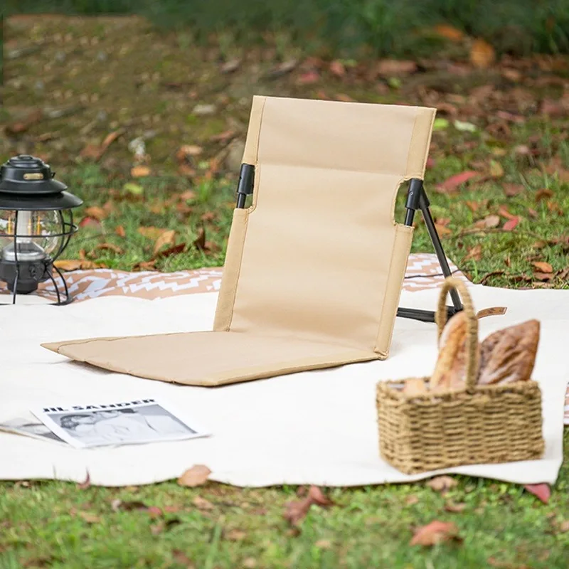 Foldable Camping Sitting Cushion Thickend Waterproof Picnic Mat Outdoor Chair Backrest Cushion Camping Supplies Home Accessories
