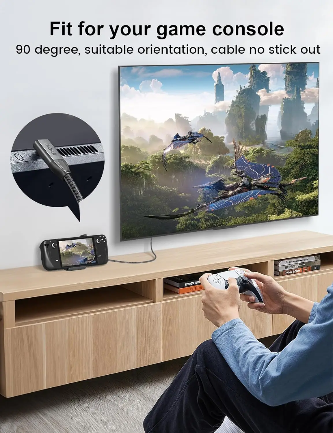 10PCS 240W 10A C 8K60HZ High-Speed Nylon Gevlochten Oplaadkabel Haakse Elleboog PD Compatibel voor Snelle Datatransmissie Auto C