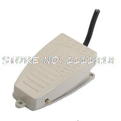 

AC 380V DC 220V 5A Non-slip Surface Beige Foot Controller Pedal Switch