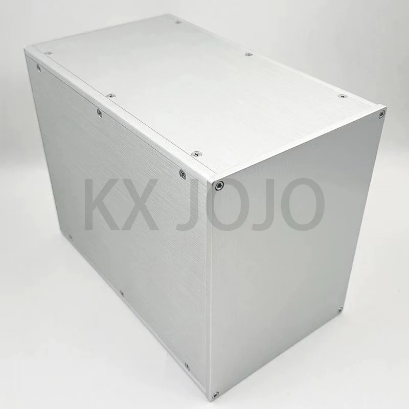 Aluminum Enclosure 182*272*310mm Integrated Waterproof Case PCB DIY Instrument Electronic Project Protective Box Silver
