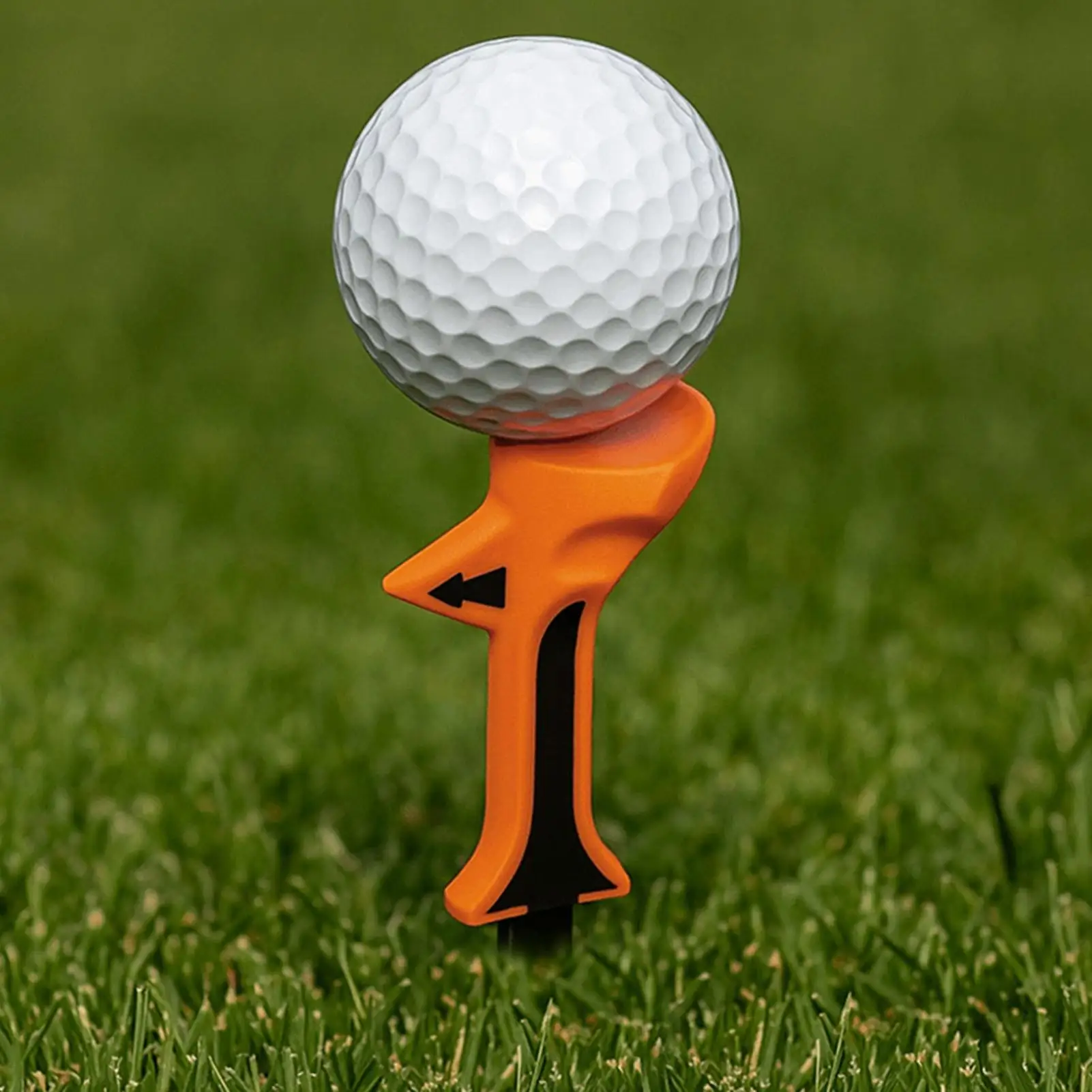 10Pcs Golf Tees 3.15 Inch Double Angled Ball Nail Seat Golfers Tapered Base Less Friction Accuracy Improver Golf Supplies