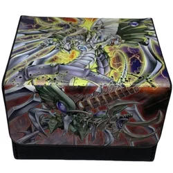 Card Case Yu-Gi-Oh Tcg Cyber Cyberdarkness End Dragon Diy Quality Leather Action Toy Figures Anime Game Collection Storage Box