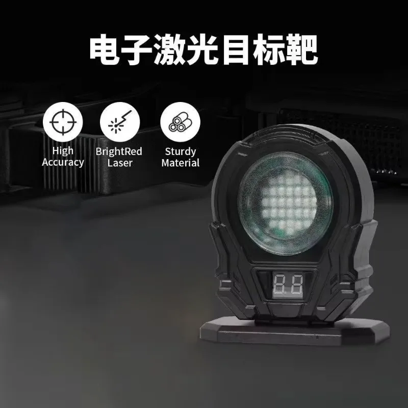 Digital Display Sensing Game Target Sturdy Material Indoor Backyard Leisure Practice Ornament