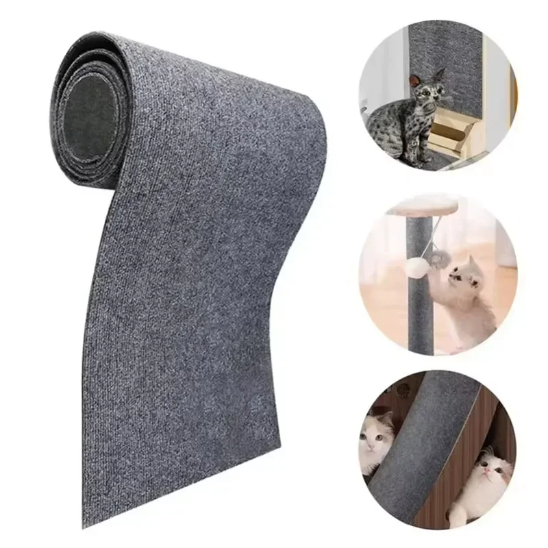 

DIY когтеточка для кошек, защита дивана, самоклеящийся ковер, кошачья доска, игрушки для кошек, анти-кошачья царапина, диван, коврик для ползания кошек