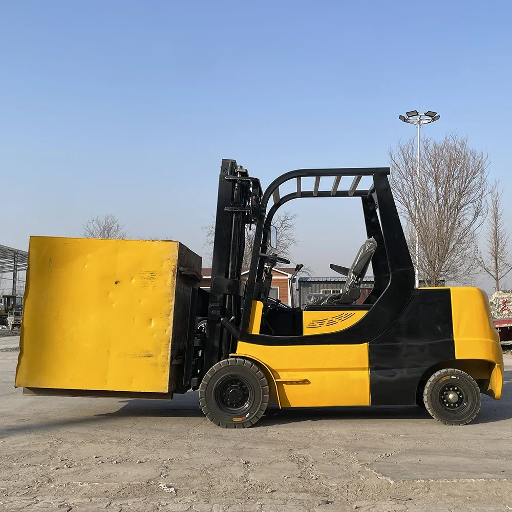 Free Delivery 2 Ton with Side-Shifter Electric Forklift  Flexible Cargo Handling Electric Forklift