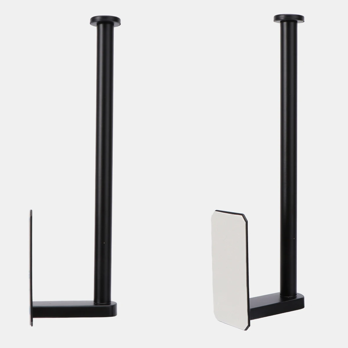 

Modern Stainless Steel Toilet Paper Holder No Holes Roll Paper Rack Wall Mounted Tissue Shelf Bathroom Storage Solution