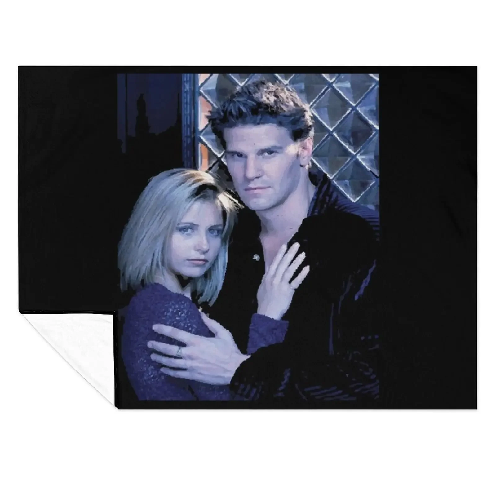 

buffy- angel Throw Blanket funny gift Moving Cute Soft Beds Blankets