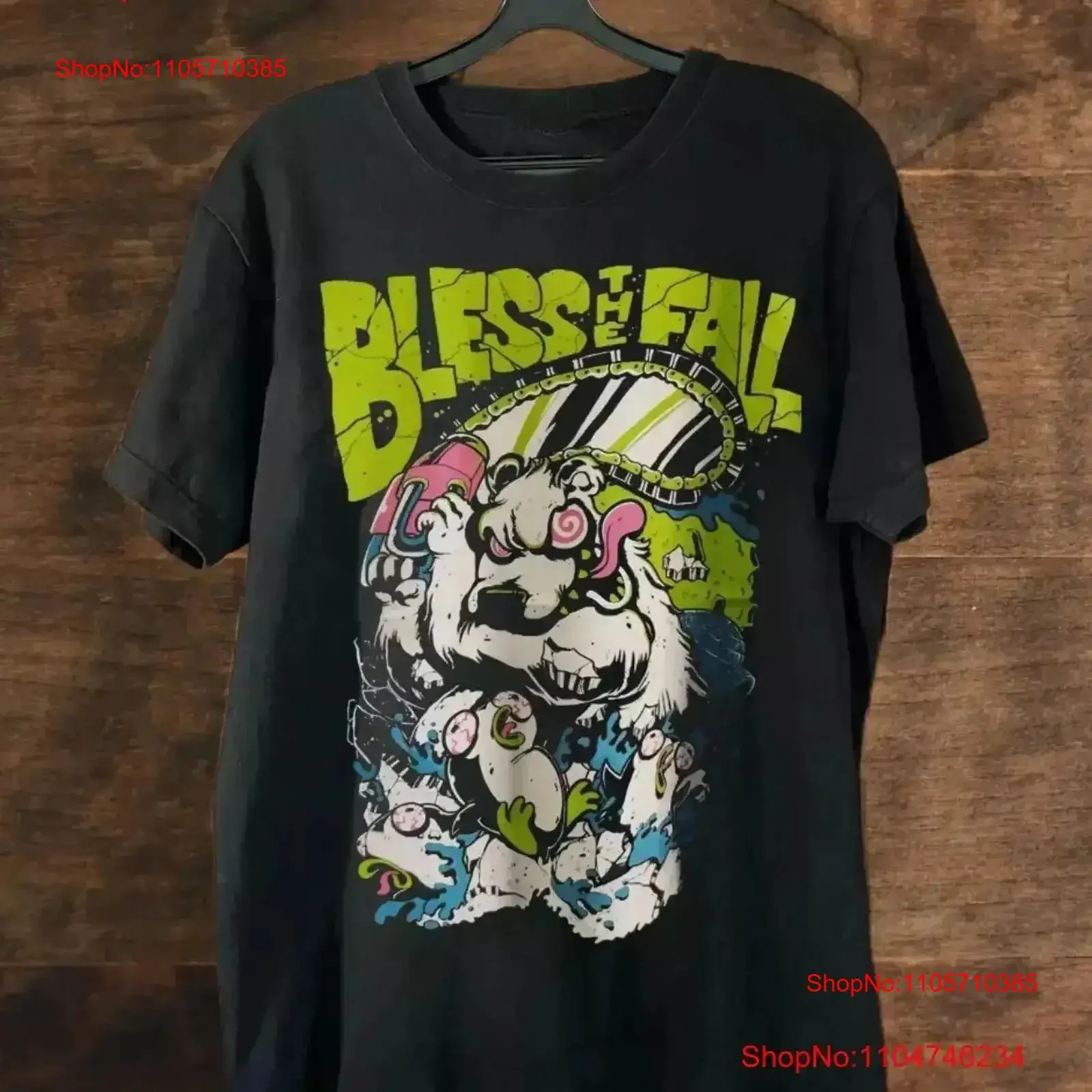 Blessthefall Band Cotton T Shirt For Fan S to 5XL vintage Washed fashion homme Versatile Slightly Comfortable graphic vintage