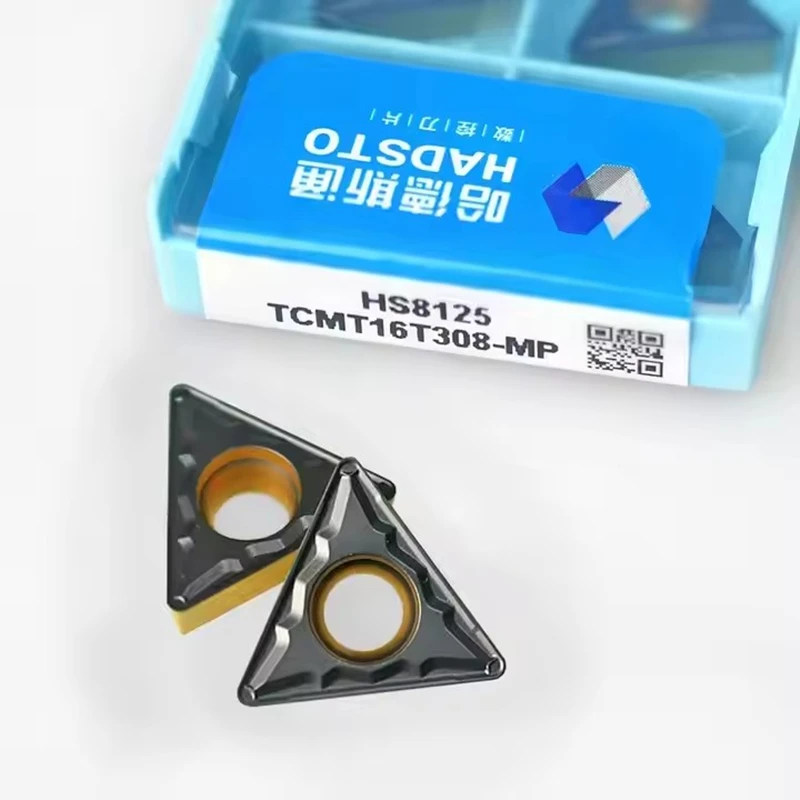 

Hadsto 100% Original Tcmt16T304 Tcmt16T308 Mp Hs8125 Cnc Lathe Tools Carbide Inserts Turning Tools Parts Used for Steel