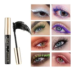 14 Color Mascara Lasting Thick Curly EyeLash Dyeing Cream Quick Dry No Fading Multi-color Waterproof Mascara Festival Cosmetics