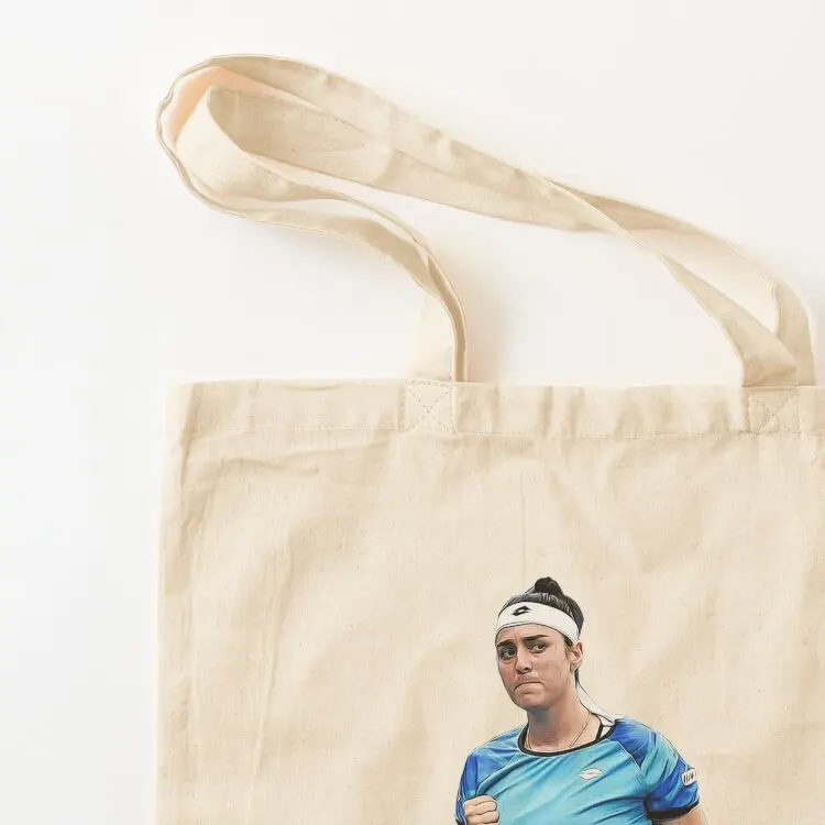 Ons Jabeur لاعب تونسي حمل حقيبة سيدة حقيبة اليد حقائب القماش حقيبة امرأة حمل