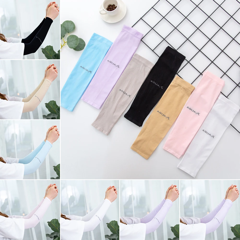 ปลอกแขนระบายอากาศแบบใหม่ ปลอกแขนบางเฉียบแบบหลวม ปลอกแขนกันแดดสำหรับเล่นบาสเก็ตบอล ปลอกแขนป้องกันรังสียูวี สำหรับทุกเพศ