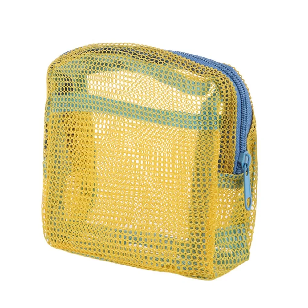 Fashion Dopamine Color Storage Bag Candy Color Toiletry Make Up Case Large Capacity Coin Purse