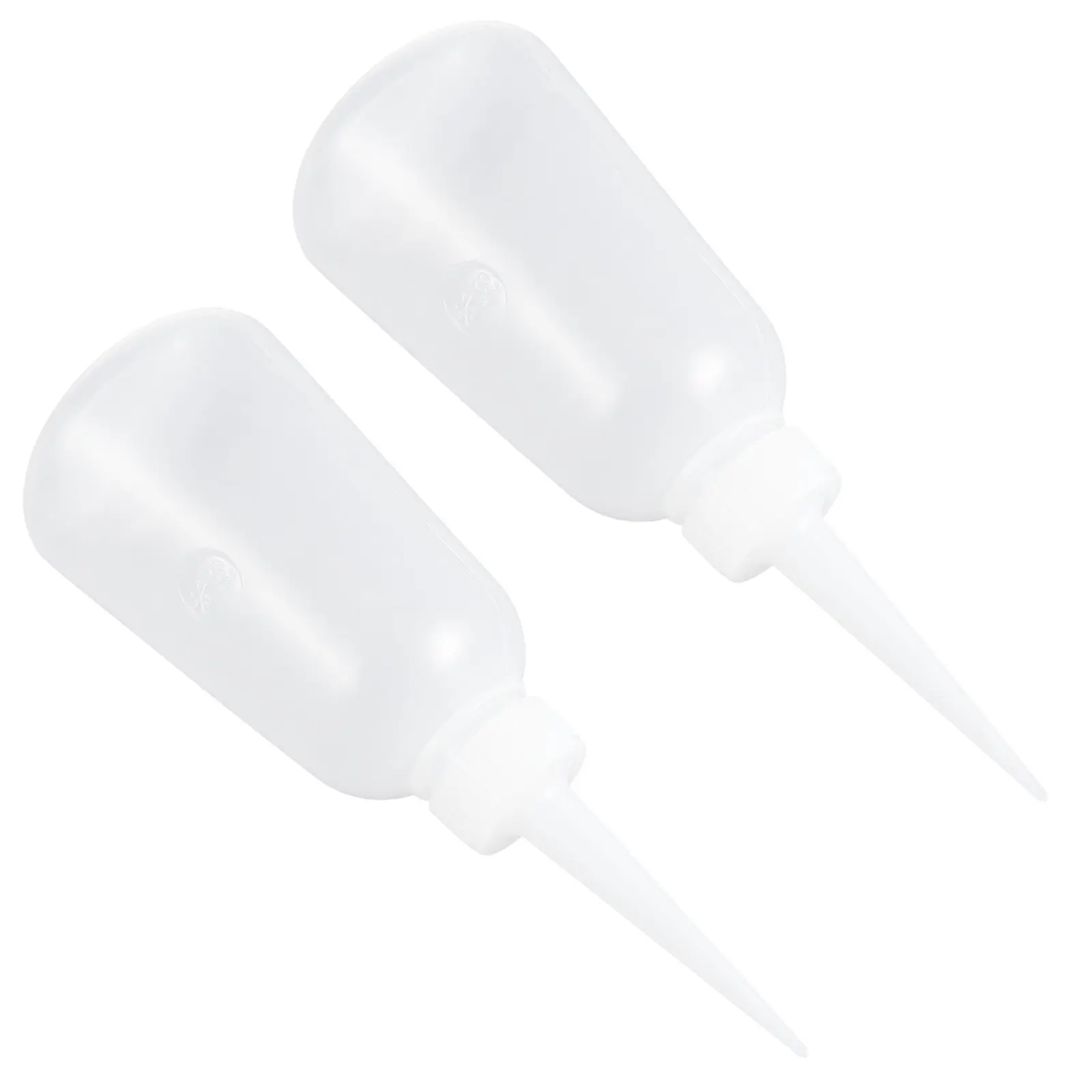 10Pcs 250Ml Liquid Glue Precision Applicator Bottle Transparent Reusable Plastic Dropper Bottle for Sand Art Glue Adhesives